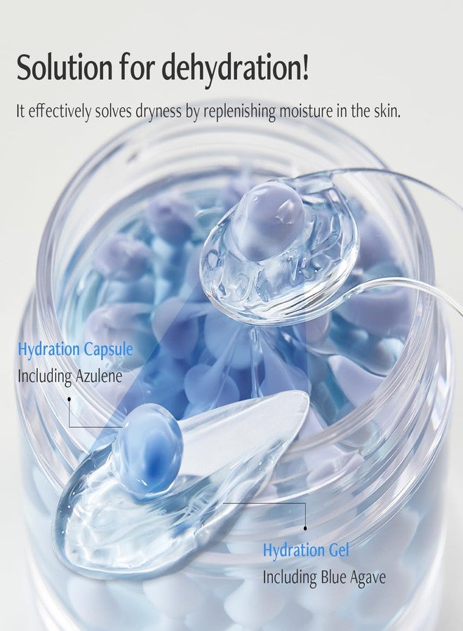 MEDITHERAPY Bluelayer Double Water Cream - Daily Face Moisturizer for Hydrating and Firming - Capsule and Gel Cream with Nano-hyaluronic Acid & Blue Agave for Radiant Glow - Suitable for All Skin Types - 1.76 oz. - Image 2